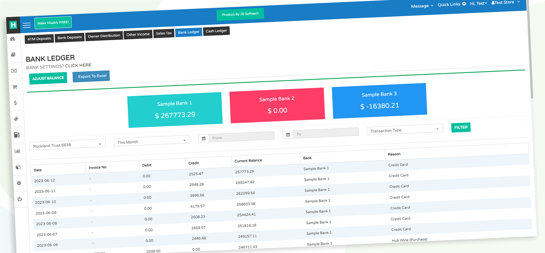 Accounts of General ledger